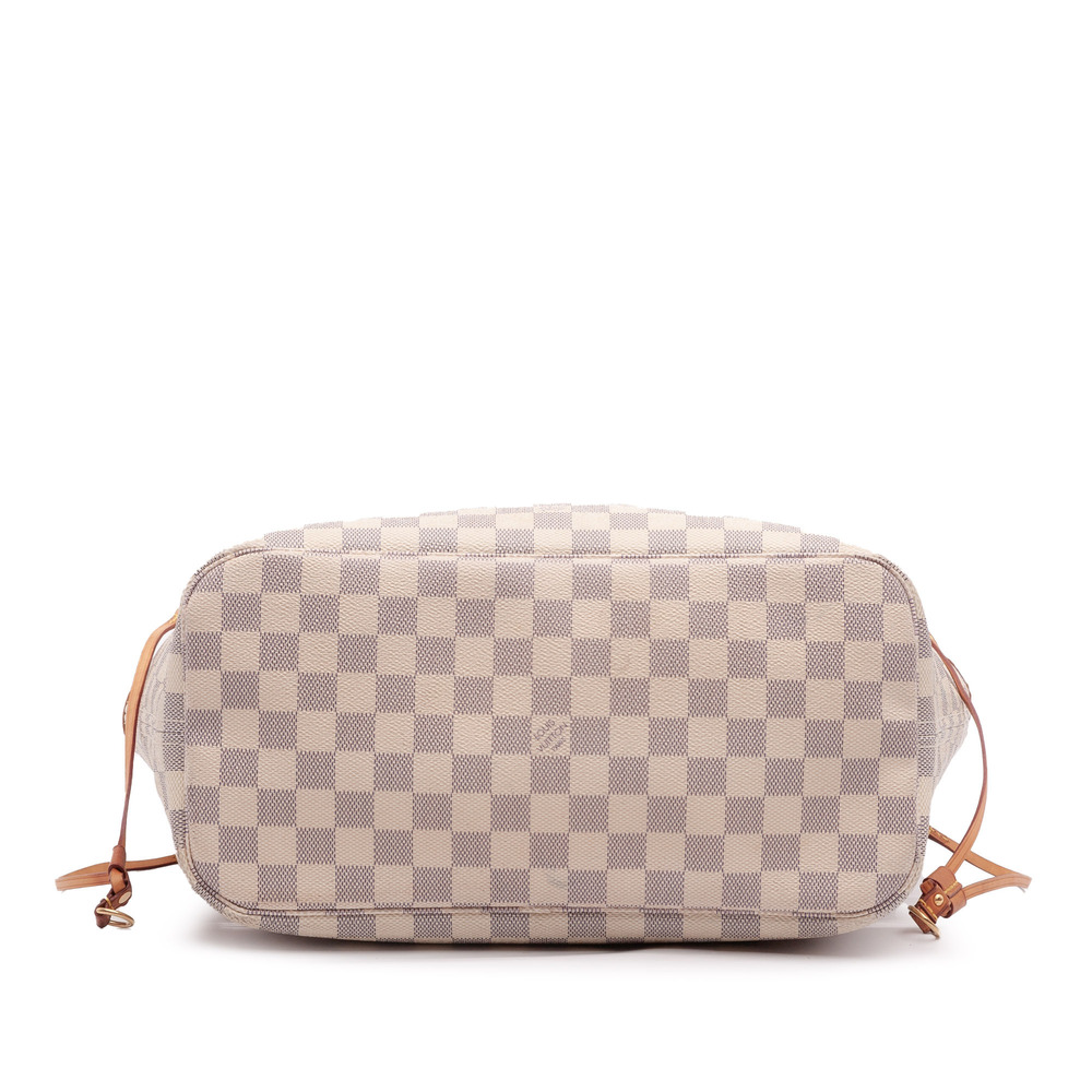 Pre-Loved Louis Vuitton Damier Azur Neverfull MM - Picture 3 of 11